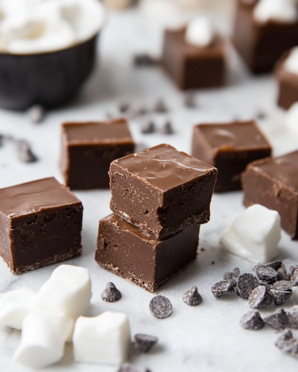 Hot Chocolate Fudge Candy: Rich, Creamy, & Melt-In-Your-Mouth Cozy Flavor