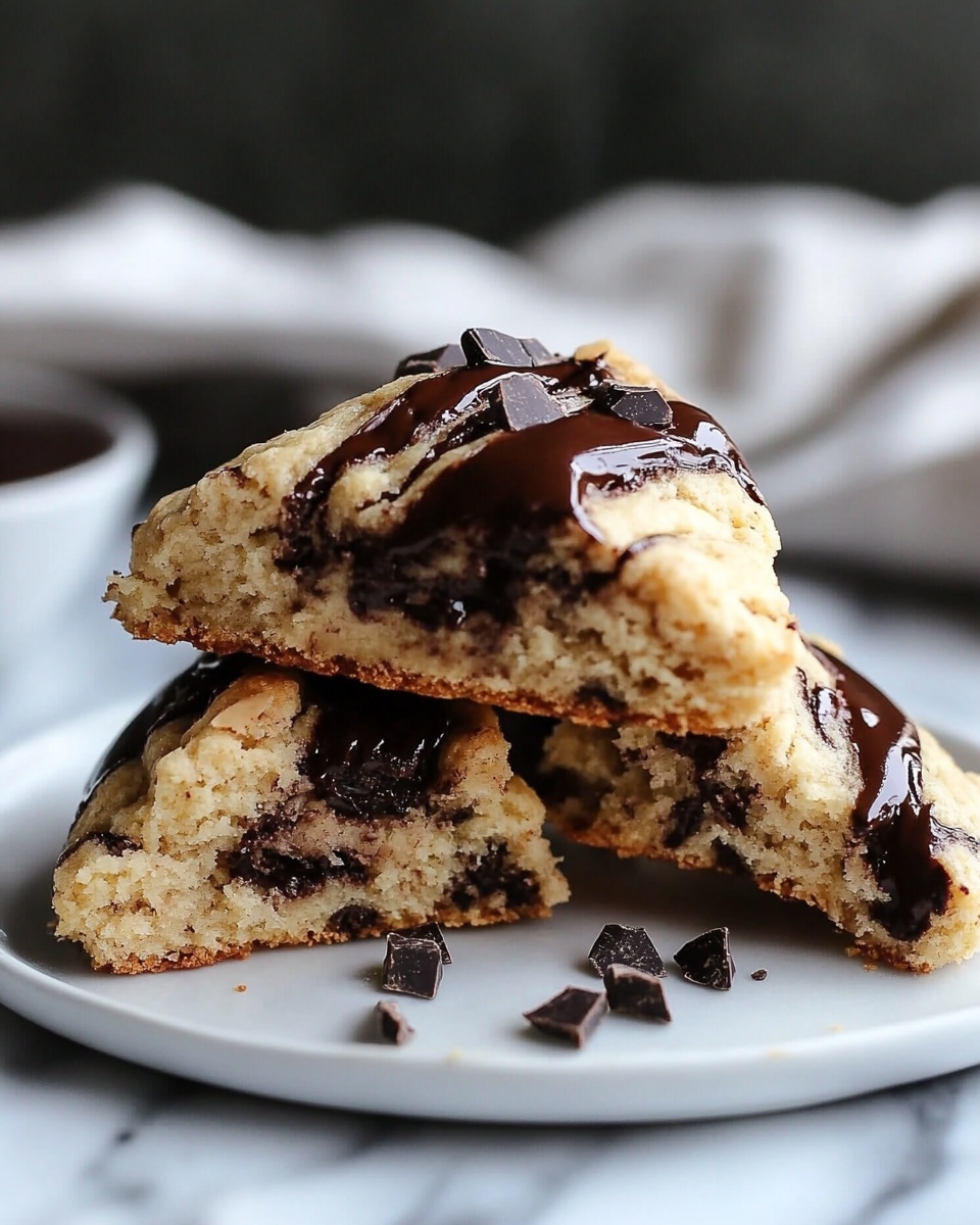 Peanut Butter Chocolate Swirl Scones: Buttery, Fluffy, and Irresistibly Chocolatey