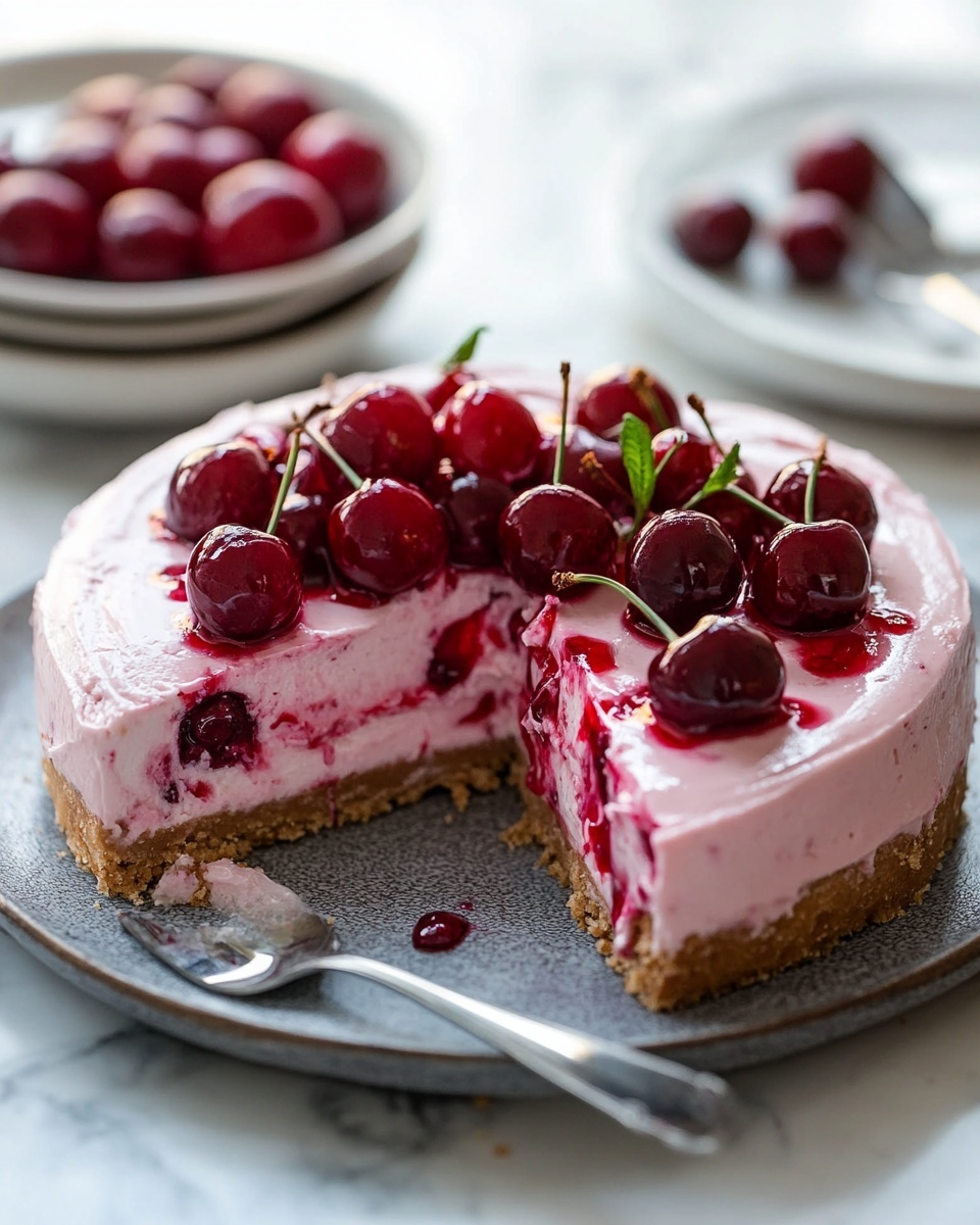 Creamy No-Bake Cherry Cheesecake: Irresistible Dessert Recipe
