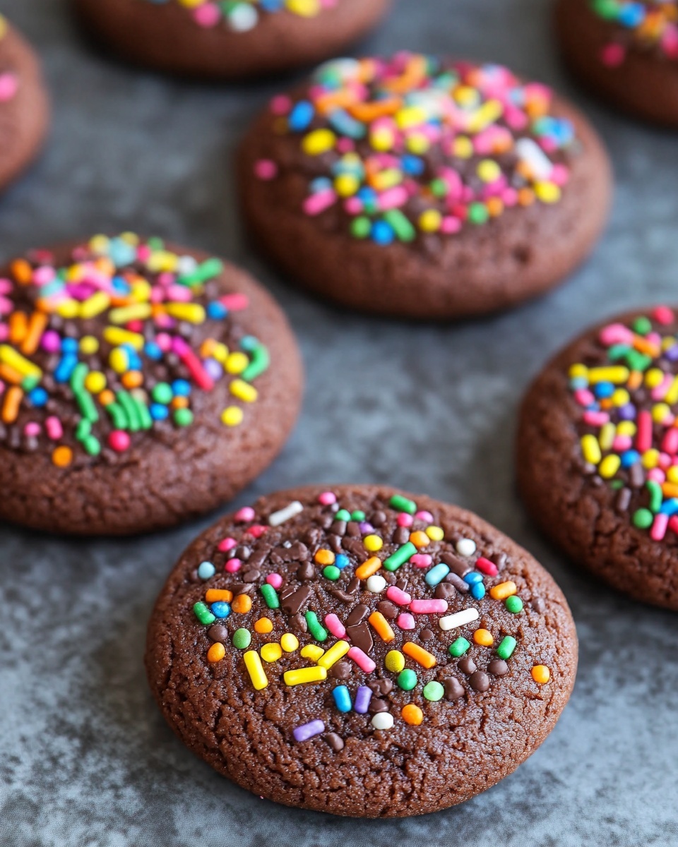 Easy Chocolate Sprinkle Sugar Cookies Recipe – Perfect for Parties!
