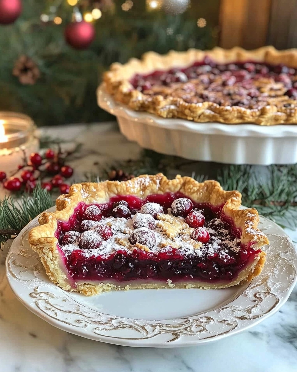 Nantucket Cranberry Pie Recipe: Easy & Festive Holiday Dessert