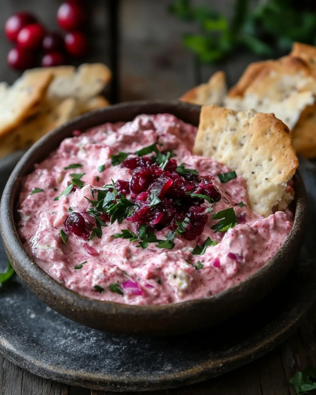 Creamy Cranberry Jalapeño Dip Recipe