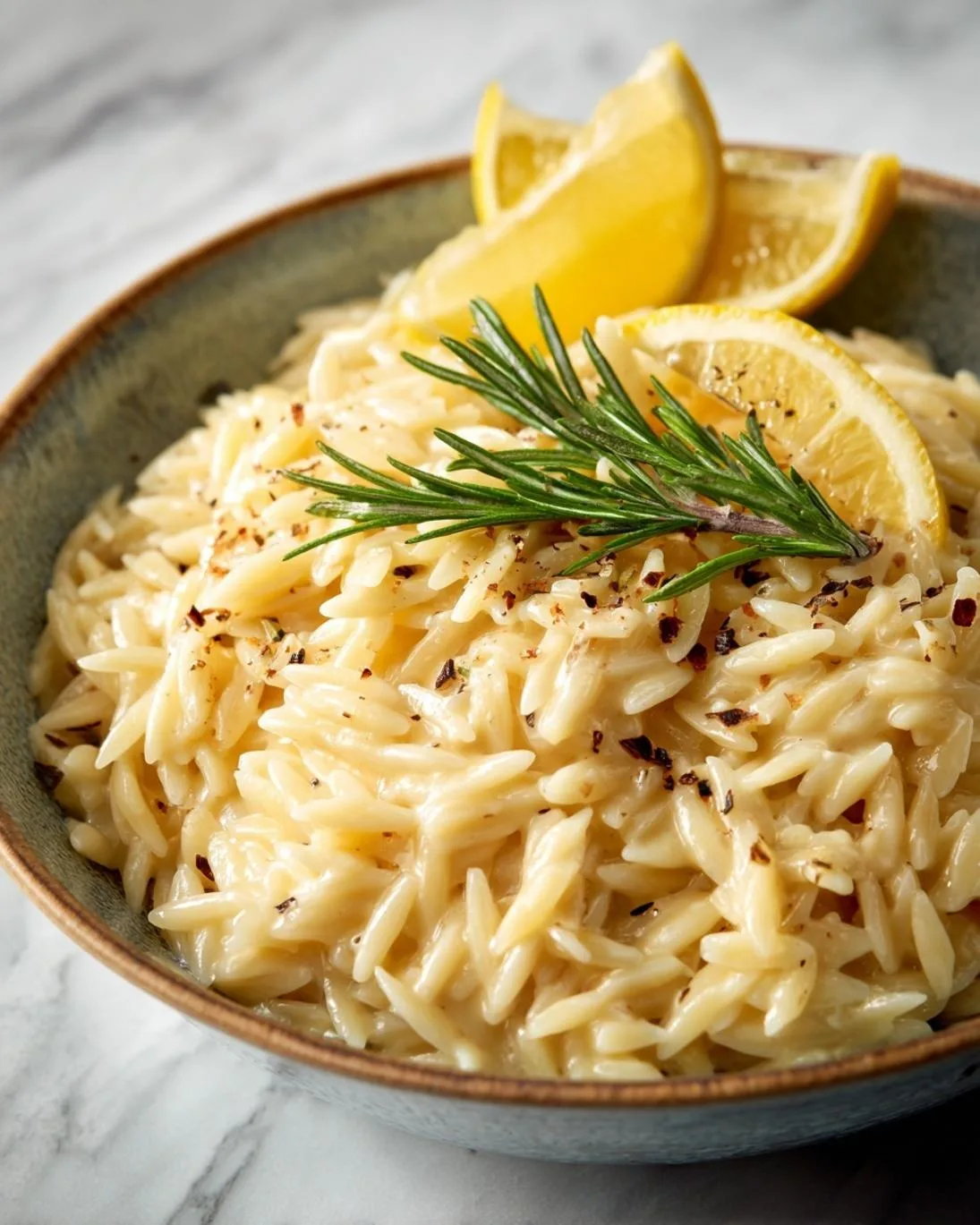 Creamy Lemon Orzo