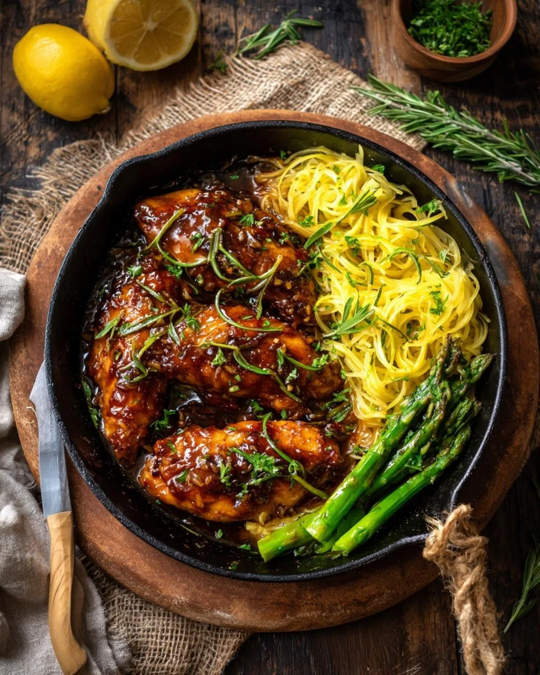 Effortless Honey Garlic Chicken Dinner