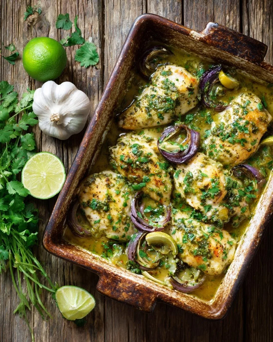Healthy Salsa Verde Chicken Bake for Easy Weeknight Dinners