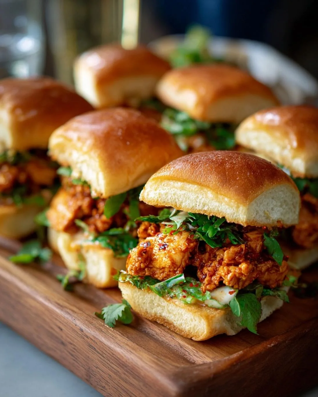 Spicy Bang Bang Chicken Sliders for an Easy Weeknight