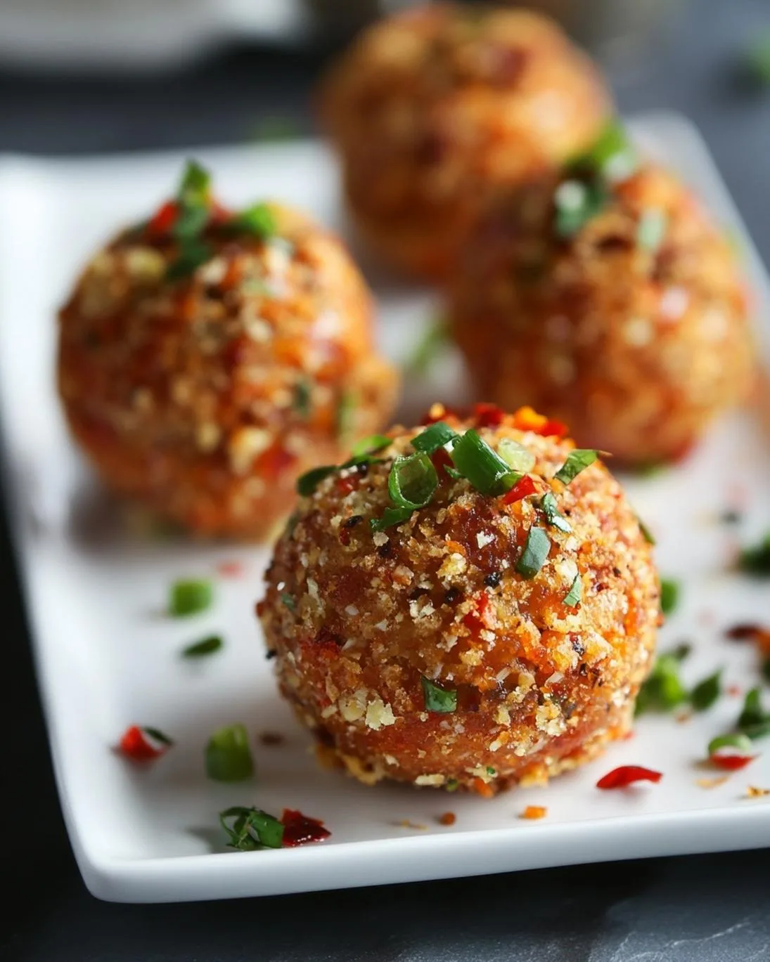 Sweet   Spicy Pepper Jelly Cheeseball